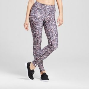 JoyLab "confetti" print workout leggings. Sz. Sm